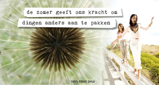 feng shui en de kracht van de zomer
